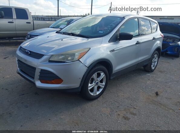 1FMCU0F7XGUC05295 2016 FORD ESCAPE Серебряный Передняя левая четверть