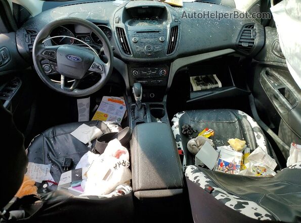 1FMCU0F7XHUB51966 2017 FORD ESCAPE White Dashboard view