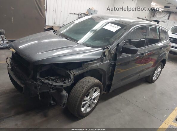 1FMCU0F7XHUB52843 2017 FORD ESCAPE Серый Передняя левая четверть