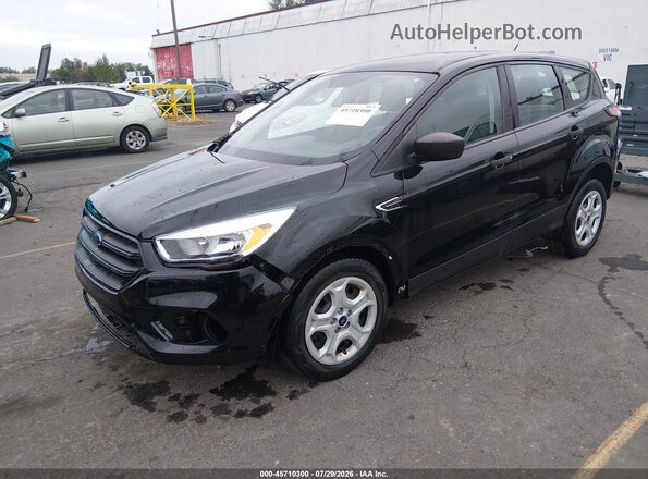 1FMCU0F7XHUD53626 2017 FORD ESCAPE Black Передня ліва чверть