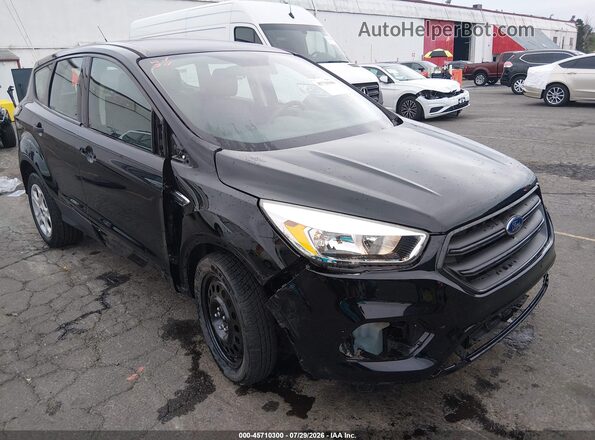 1FMCU0F7XHUD53626 2017 FORD ESCAPE Black Вид спереду