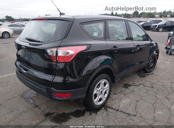 1FMCU0F7XHUD53626 2017 FORD ESCAPE Black Задня права чверть