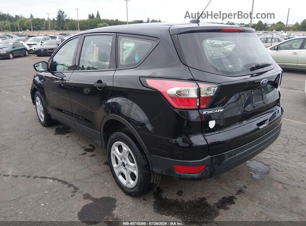 1FMCU0F7XHUD53626 2017 FORD ESCAPE Black Задня ліва чверть