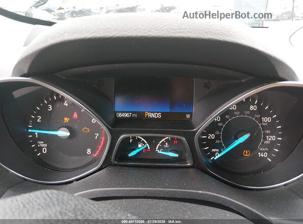 1FMCU0F7XHUD53626 2017 FORD ESCAPE Black Вид задніх сидінь