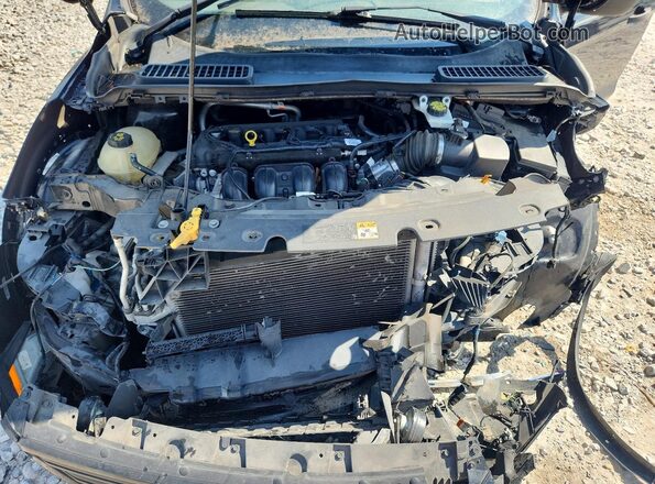 1FMCU0F7XJUB03230 2018 FORD ESCAPE Black უკანა სალონის ხედი