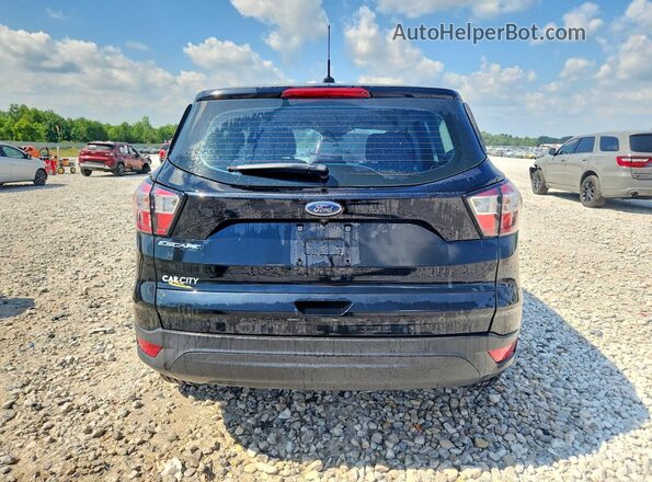 1FMCU0F7XJUB03230 2018 FORD ESCAPE Black უკანა ხედი