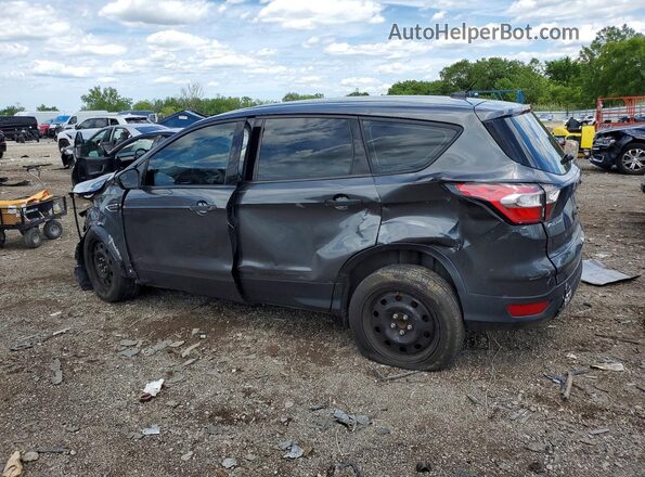 1FMCU0F7XJUB68689 2018 FORD ESCAPE Gray Tył lewy