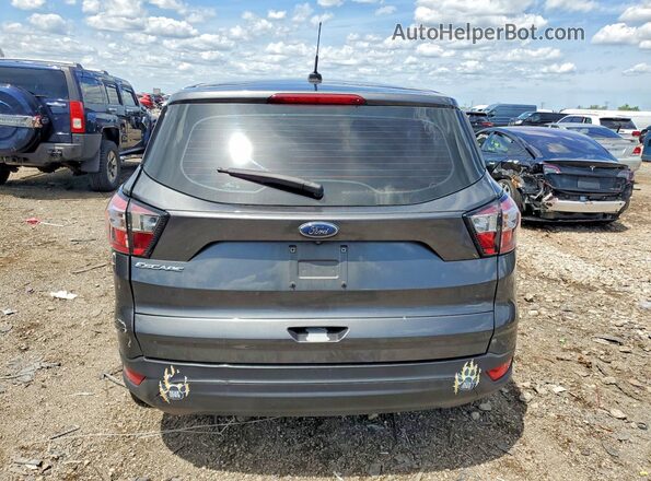 1FMCU0F7XJUB68689 2018 FORD ESCAPE Gray Widok z tyłu