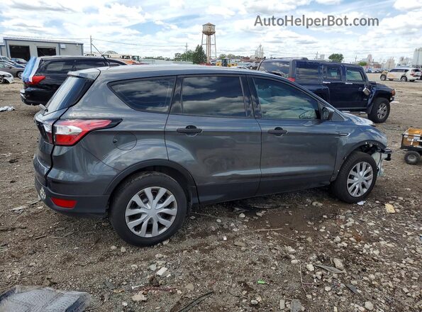 1FMCU0F7XJUB68689 2018 FORD ESCAPE Gray Tył prawy