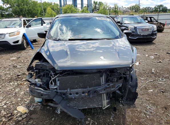 1FMCU0F7XJUB68689 2018 FORD ESCAPE Gray Widok z przodu