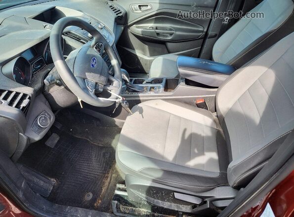1FMCU0F7XJUC45545 2018 FORD ESCAPE Burgundy Front interior view