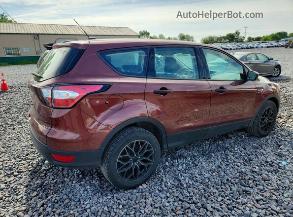 1FMCU0F7XJUC45545 2018 FORD ESCAPE Burgundy Rear right
