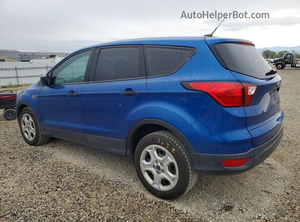 1FMCU0F7XKUB05741 2019 FORD ESCAPE Blue Tył lewy