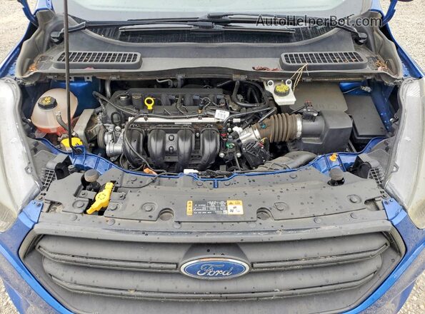 1FMCU0F7XKUB05741 2019 FORD ESCAPE Blue Widok wnętrza z tyłu