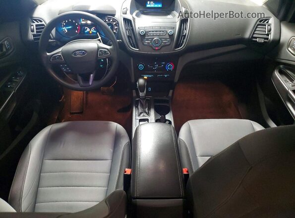 1FMCU0F7XKUB50937 2019 FORD ESCAPE Black Առջևի վահանակի տեսք
