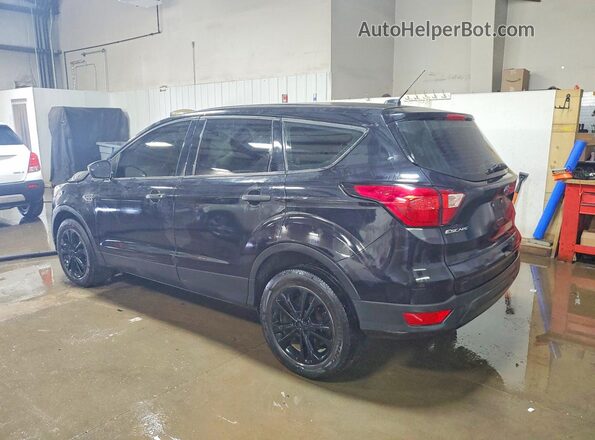 1FMCU0F7XKUB50937 2019 FORD ESCAPE Black Հետևի ձախ