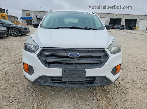 1FMCU0F7XKUB67351 2019 FORD ESCAPE White Widok z przodu