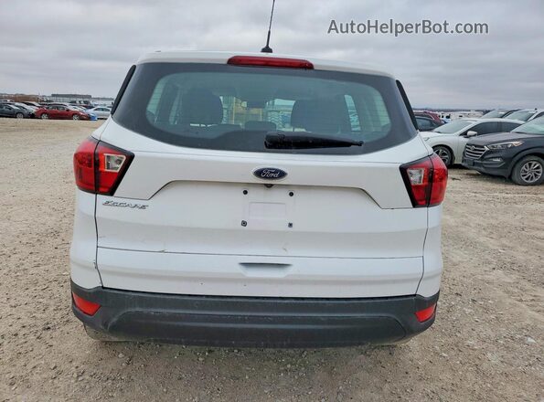1FMCU0F7XKUB67351 2019 FORD ESCAPE White Widok z tyłu