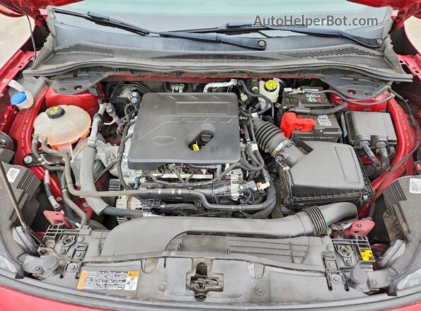 1FMCU0G60LUA51292 2020 FORD ESCAPE Red ძრავის განყოფილების ხედი