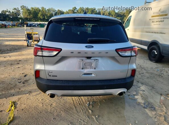 1FMCU0G60LUB43454 2020 FORD ESCAPE Silver Vista trasera