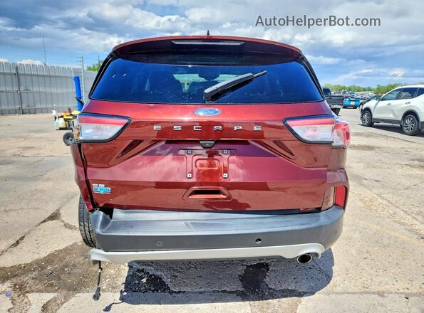 1FMCU0G60MUA67848 2021 FORD ESCAPE Brown Rear view