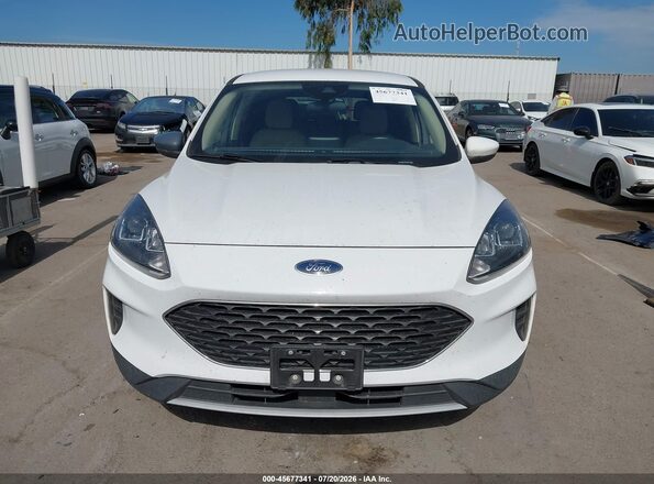 1FMCU0G61LUB13296 2020 FORD ESCAPE White Vista del cuadro de instrumentos