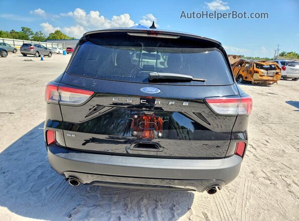 1FMCU0G61MUB01666 2021 FORD ESCAPE Black Rear view