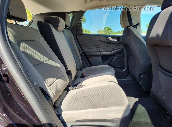 1FMCU0G61MUB01666 2021 FORD ESCAPE Black Rear interior view