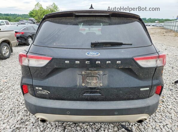1FMCU0G62LUB13050 2020 FORD ESCAPE Black უკანა ხედი