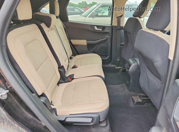 1FMCU0G62LUB13050 2020 FORD ESCAPE Black უკანა სალონის ხედი