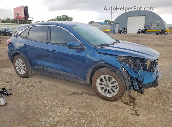 1FMCU0G62LUB78772 2020 FORD ESCAPE Blue Przód prawy