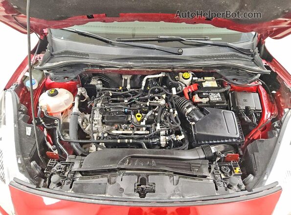 1FMCU0G62MUA17758 2021 FORD ESCAPE Red ძრავის განყოფილების ხედი