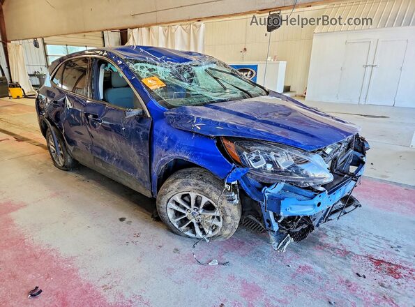 1FMCU0G62NUB26870 2022 FORD ESCAPE Blue Front right