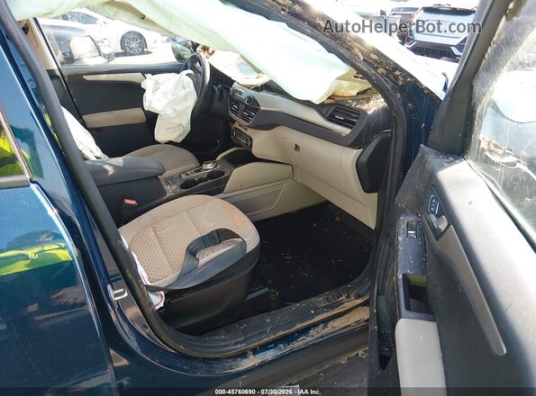 1FMCU0G63LUC18504 2020 FORD ESCAPE Blue Вид салону спереду