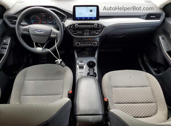 1FMCU0G63NUB14050 2022 FORD ESCAPE Red Вид панелі приладів