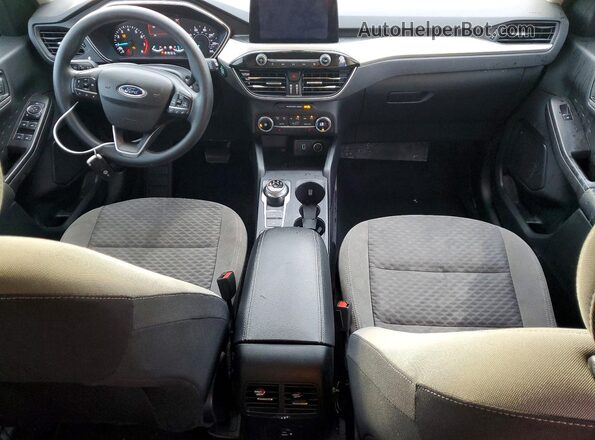 1FMCU0G64LUB30738 2020 FORD ESCAPE Black Widok deski rozdzielczej