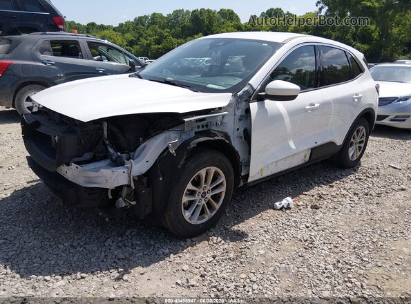 1FMCU0G64MUA96477 2021 FORD ESCAPE White Առջևի ձախ երեք քառորդ տեսարան