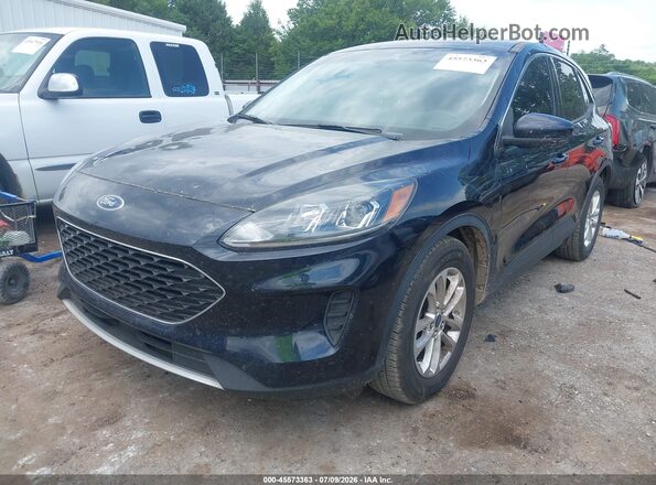 1FMCU0G65MUB33584 2021 FORD ESCAPE Black Передня ліва чверть