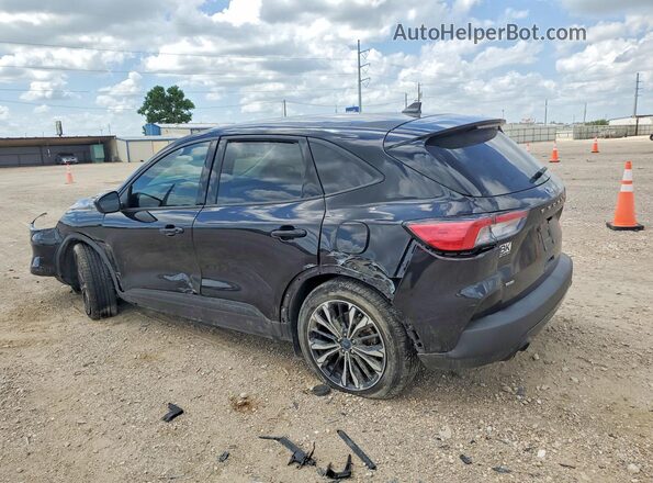 1FMCU0G65NUB37703 2022 FORD ESCAPE Черный Задняя левая четверть