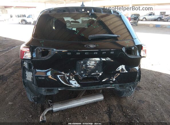 1FMCU0G66NUA55544 2022 FORD ESCAPE Black წინა ხედი
