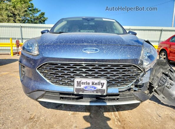 1FMCU0G67LUB68089 2020 FORD ESCAPE Blue Front view