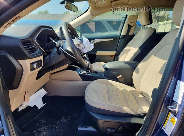 1FMCU0G67LUB68089 2020 FORD ESCAPE Blue Front interior view