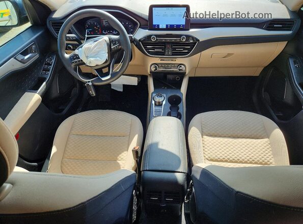 1FMCU0G67LUB68089 2020 FORD ESCAPE Blue Dashboard view