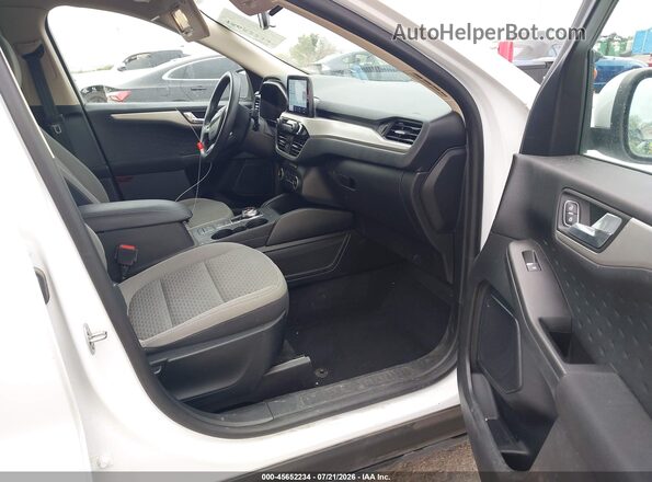 1FMCU0G67LUB84132 2020 FORD ESCAPE White Widok wnętrza z przodu