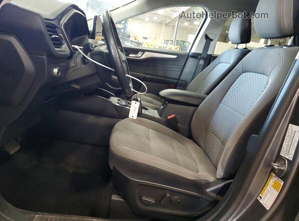 1FMCU0G67MUA23216 2021 FORD ESCAPE Gray Widok wnętrza z przodu