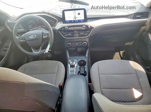 1FMCU0G67MUA33020 2021 FORD ESCAPE Silver Widok deski rozdzielczej