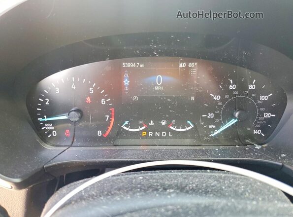 1FMCU0G67MUA33020 2021 FORD ESCAPE Silver Widok zestawu wskaźników