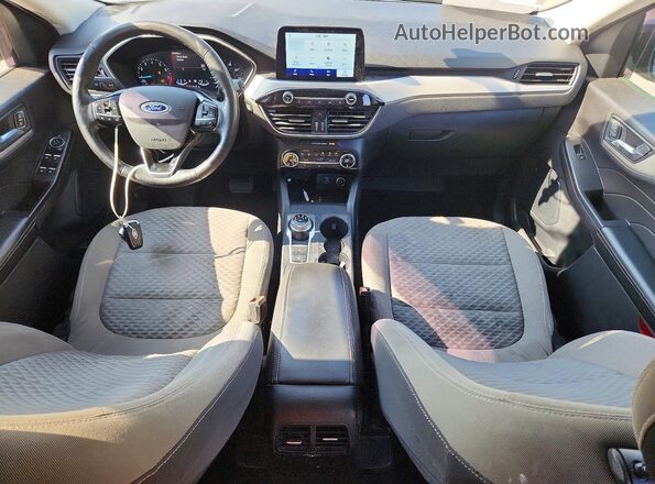 1FMCU0G67MUA69743 2021 FORD ESCAPE Серый Вид панели приборов