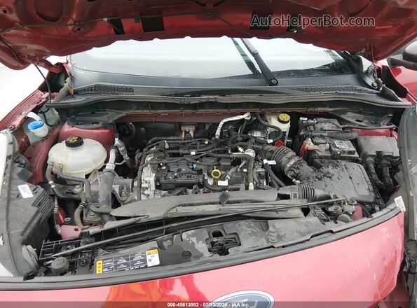 1FMCU0G67NUA02061 2022 FORD ESCAPE Красный Вид сзади