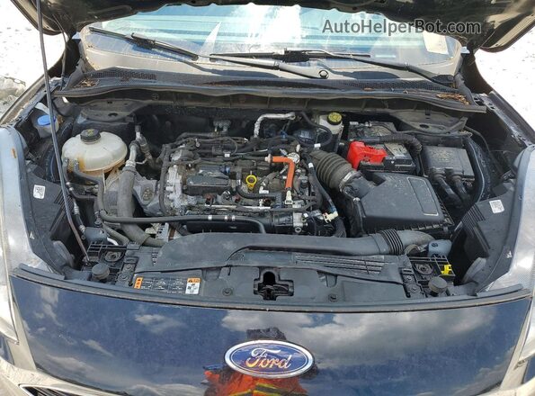 1FMCU0G67NUB95991 2022 FORD ESCAPE Black Vista del compartimento del motor